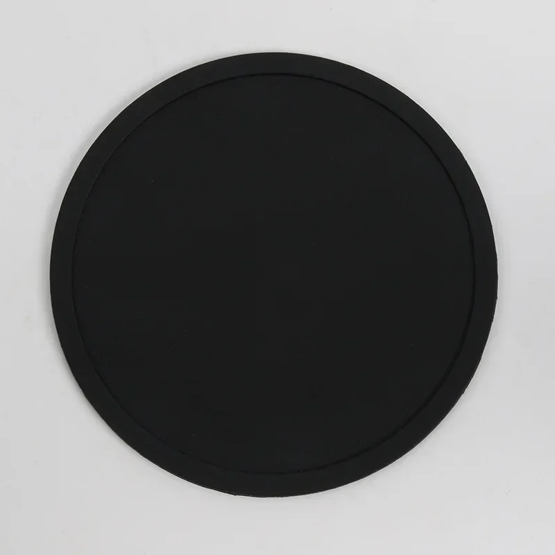 Современные и минималистичные силиконовые подставки с круглой изоляцией, сплошной цвет для домашнего использования, противоскользящие и противоожоговые свойства