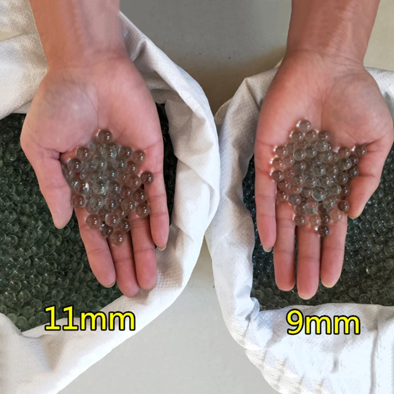 50-5000 шт. Целые стеклянные шарики 6 / 8 9 11 12 13 14 16 25 мм прозрачные мраморные