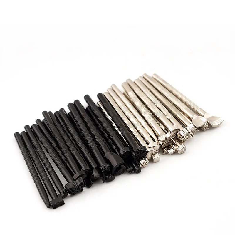 

Leather Stamp Tools Stamp Punch Set Saddle Making Tools Leather Printing Tool Leather Carving Leather Working Saddle Craft