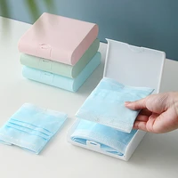 portable mask jewelry storage box waterproof cosmetic storage container upgraded surgical mask disposable box