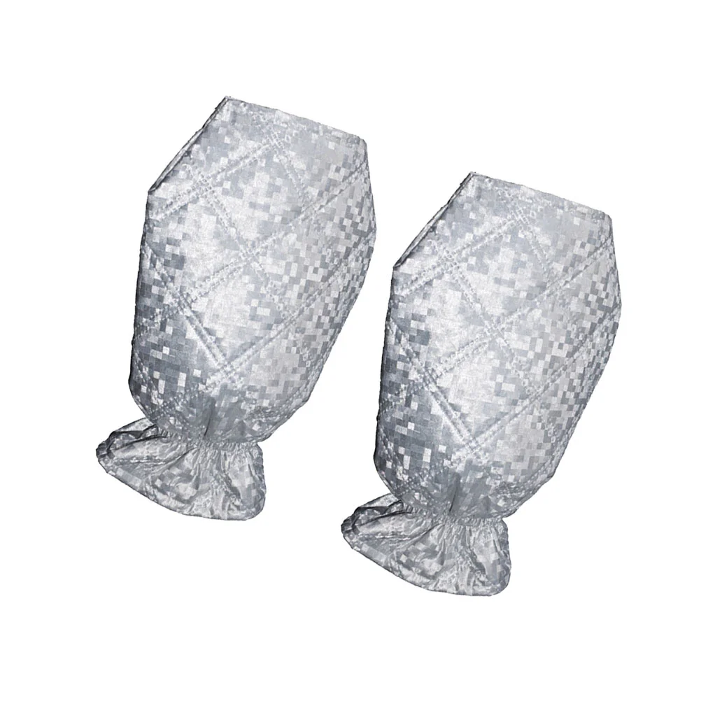 

2Pcs Ice Snow Glove Warm Waterproof Glove Scrapper Car Snow Hand Protection Ice Snow Glove for Car