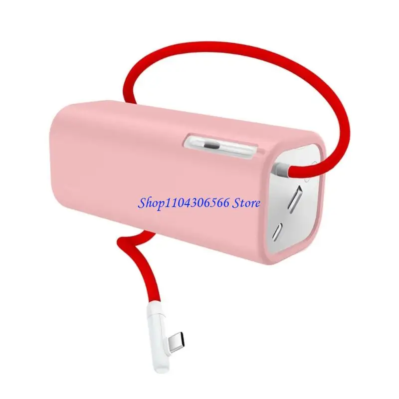 Фото 02DD Силиконовый чехол AntiDrop для SUPERVOOC 150 Вт Powerbank 20 000 мАч Гибкий нескользящий чехол для очистки рисунка №2