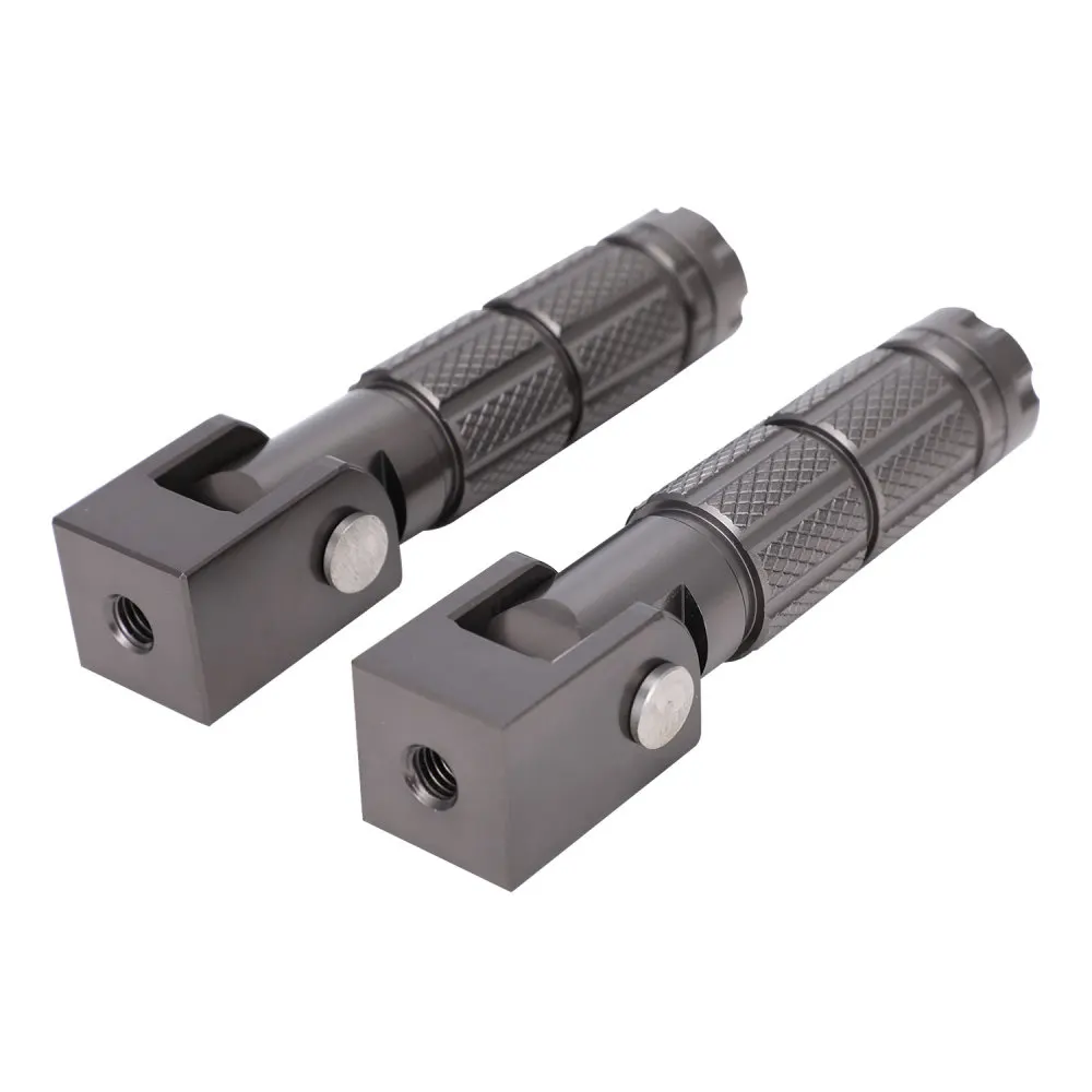 

Motorcycle Aluminum iron Footpeg Footrest Foot Pegs Anti-Alip Design Anodic Oxidation For Super73 S1 S2 RX