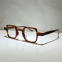 tart 377 optical eyeglasses for men women retro style anti blue light lens plate plank square frame with box