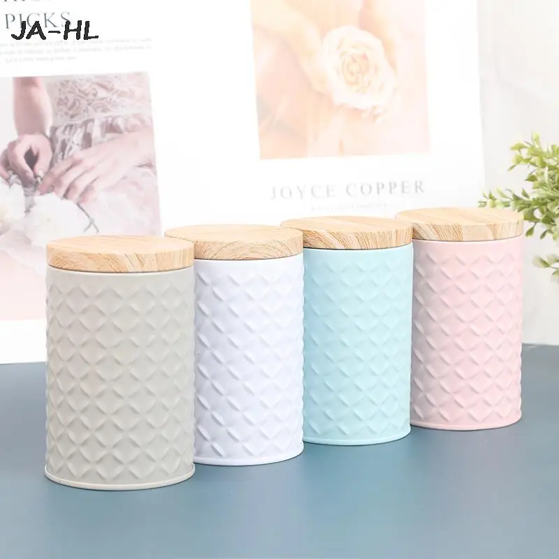 7.3x11.5cm Solid Metal Storage Box Home Organizer Coffee Tea Cans Christmas Gifts