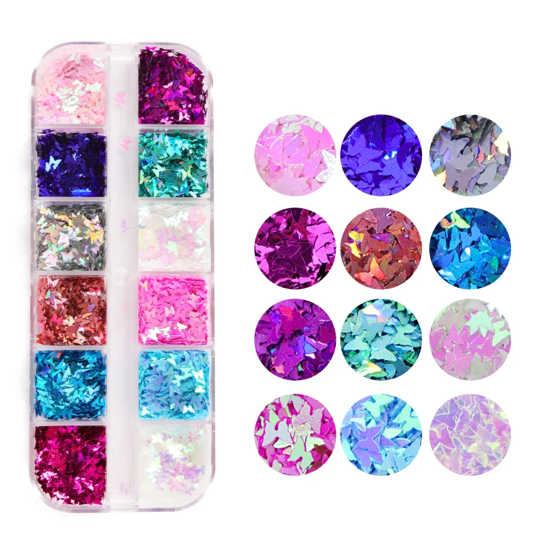 

К требованиям заказчика; Сверкающие; Бабочка с блестками Slime ломтик эпоксидной смолы товары для рукоделия "сделай сам" для изготовления ювел...