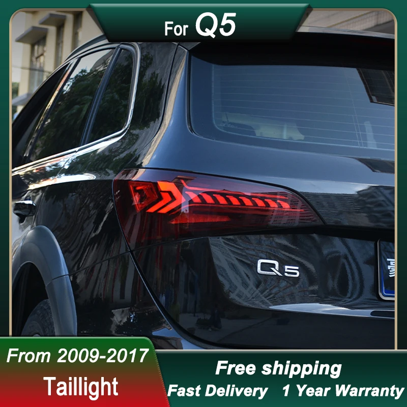 Задние фонари для Audi Q5 2009-2017 новый стиль задний фонарь Модернизированный