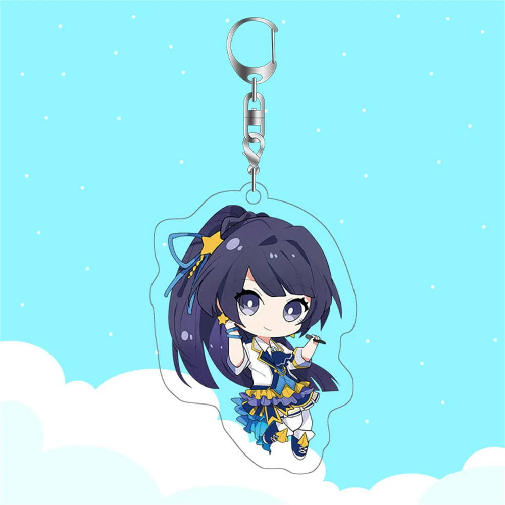 6 см Honkai Impact 3 Elysia Yae Sakura Miko Fu Hua Raiden Mei Bronya Zaychik автомобильный брелок игровой рюкзак