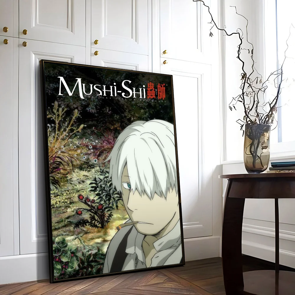 Mushishi Anime Posters Sticky HD Quality Wall Art Retro For Home Kawaii Room Decor