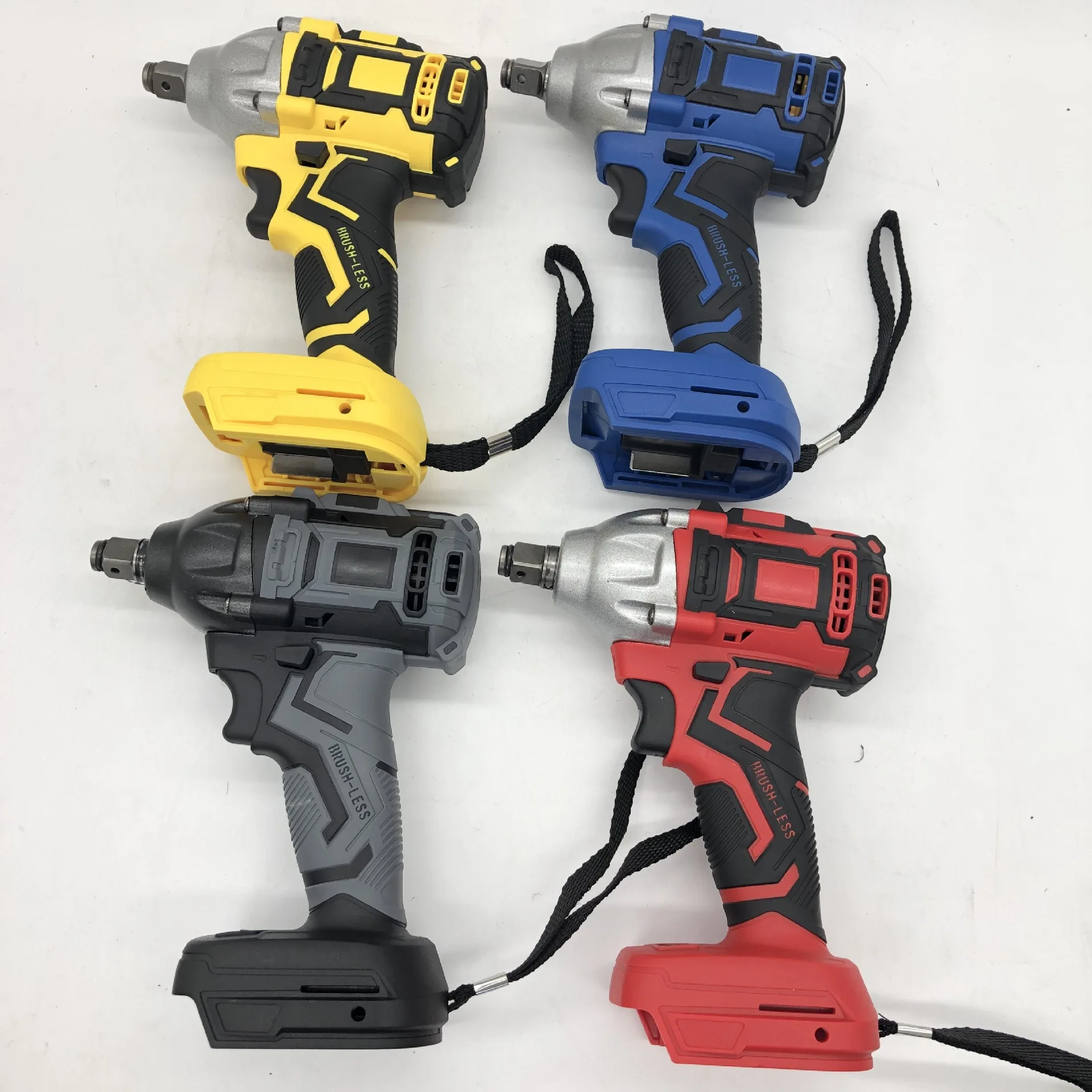 

Electric wrench impact wrench electric screwdriver lithium electric wrench rushed brushless electric wrench