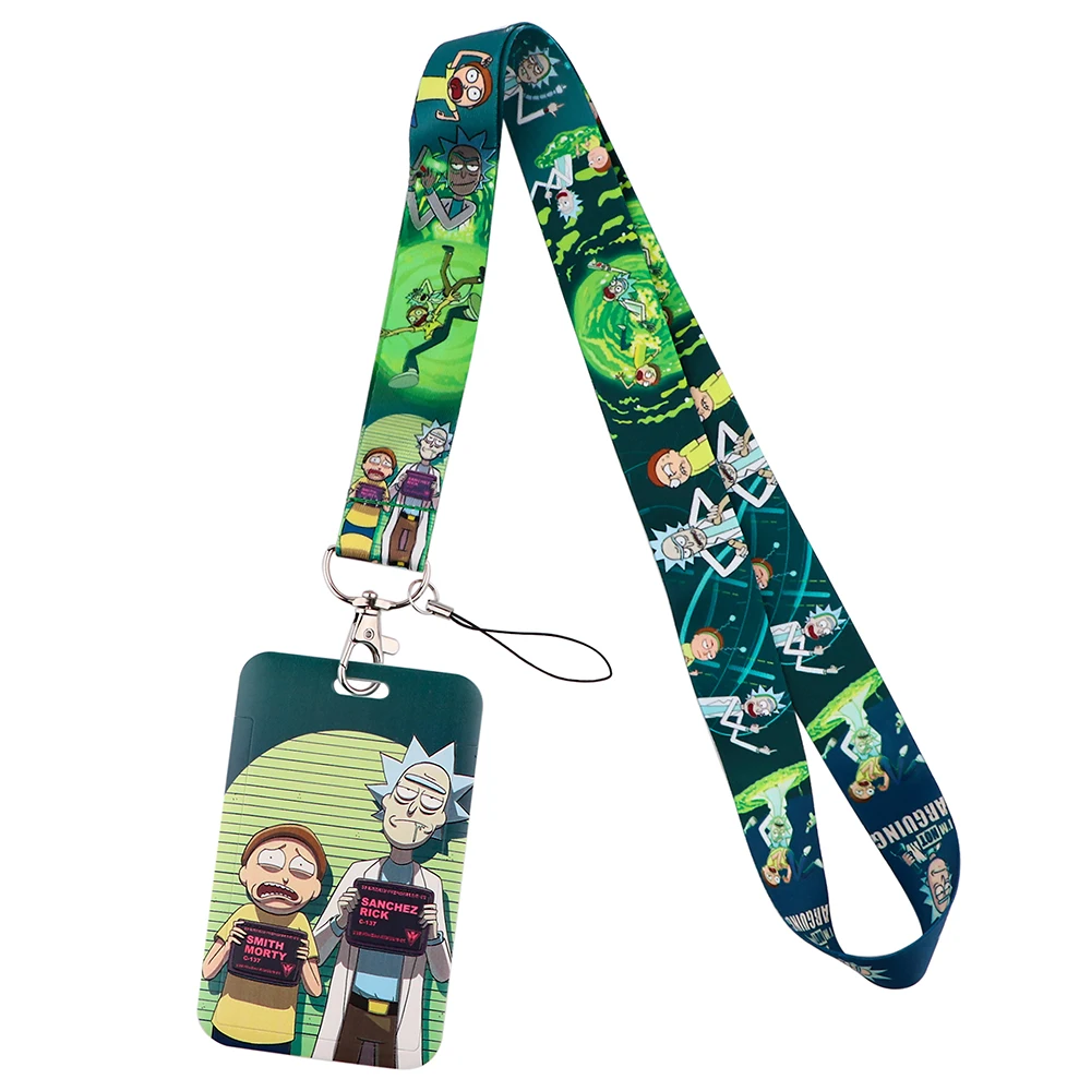 

BG1949 Funny Cartoon Neck Strap Lanyards for Key ID Card Gym Cell Phone Strap USB Badge Holder Rope Pendant Key Chain