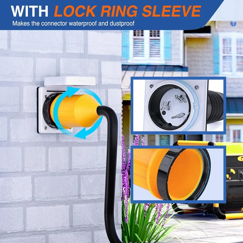 Шнур питания для домов на колесах 50 А 125 В