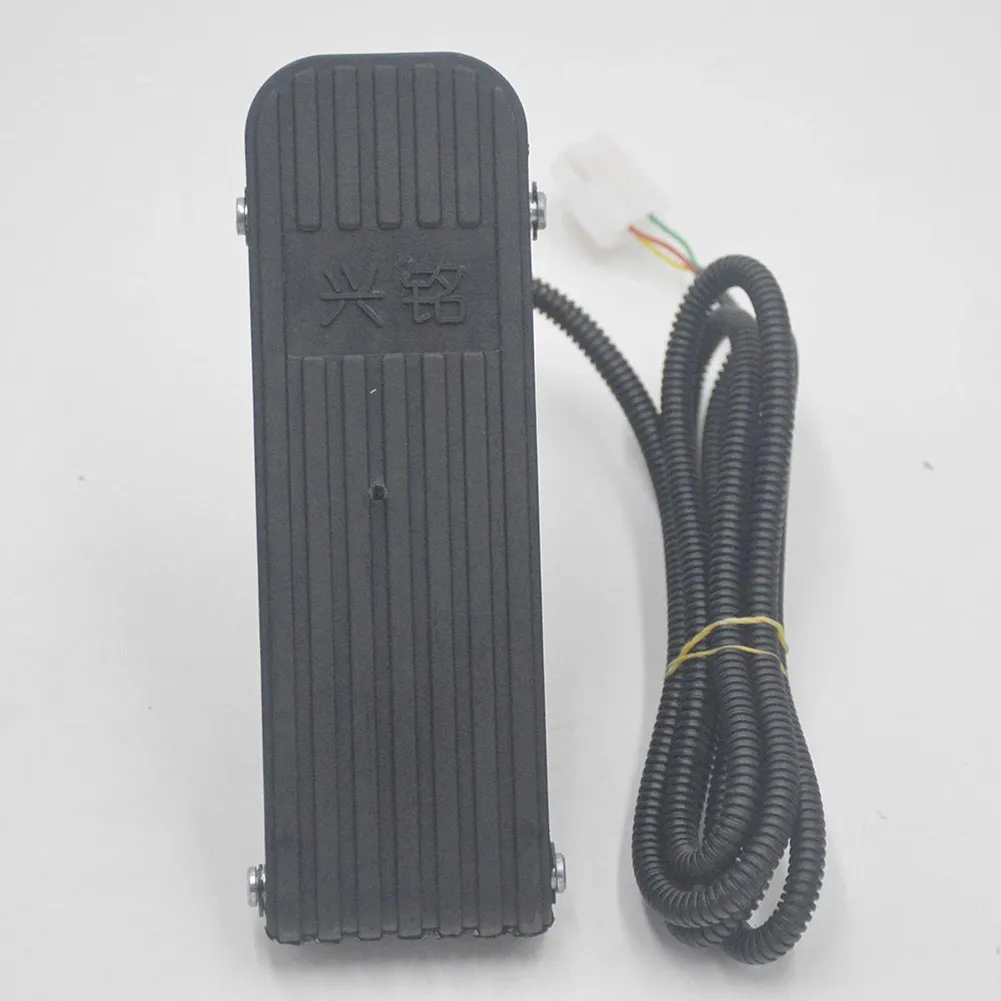 

Travel Tool Electric Vehicles Bicycle Pedal Foot Throttle 17.5cm*6cm*13cm 24V-72V Universal Black Speed Control