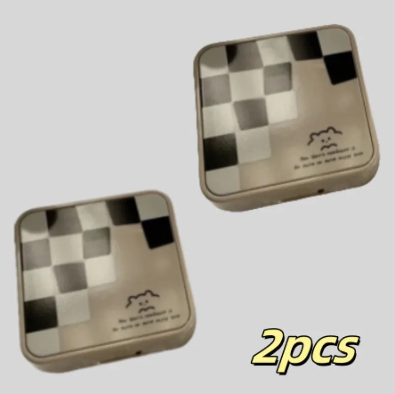 2 шт. портативный контейнер для объектива с зеркалом