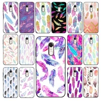 maiyaca fashion feather phone case for redmi 5 6 7 8 9 a 5plus k20 4x 6 cover
