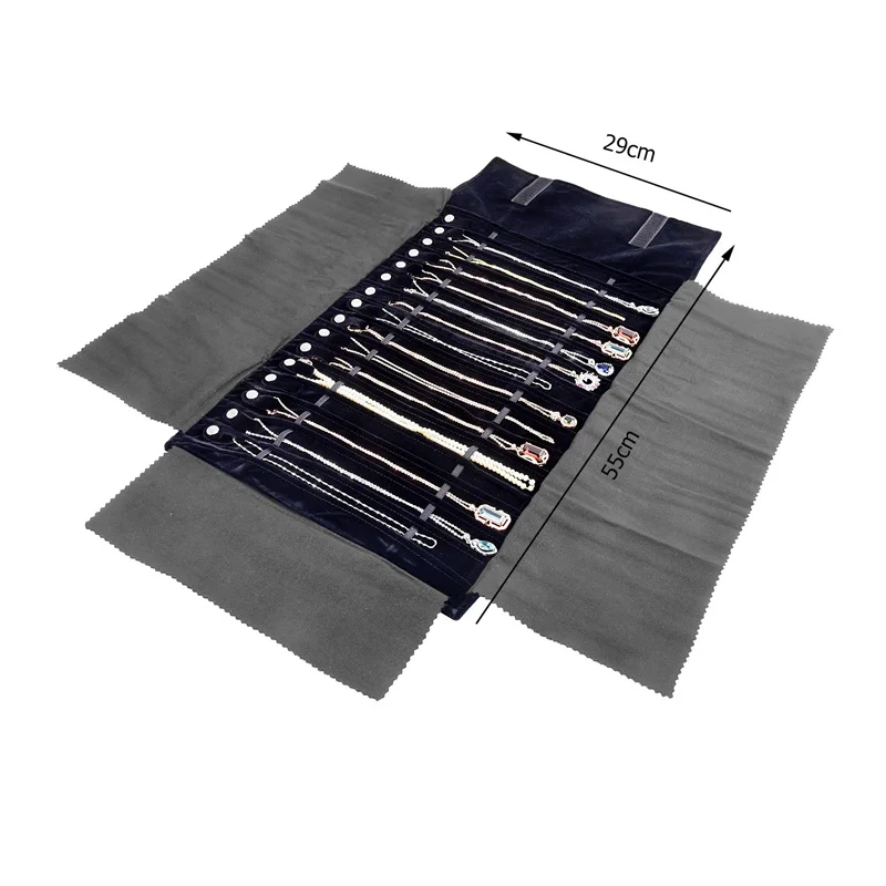 

Бархатный органайзер для украшений бежевый