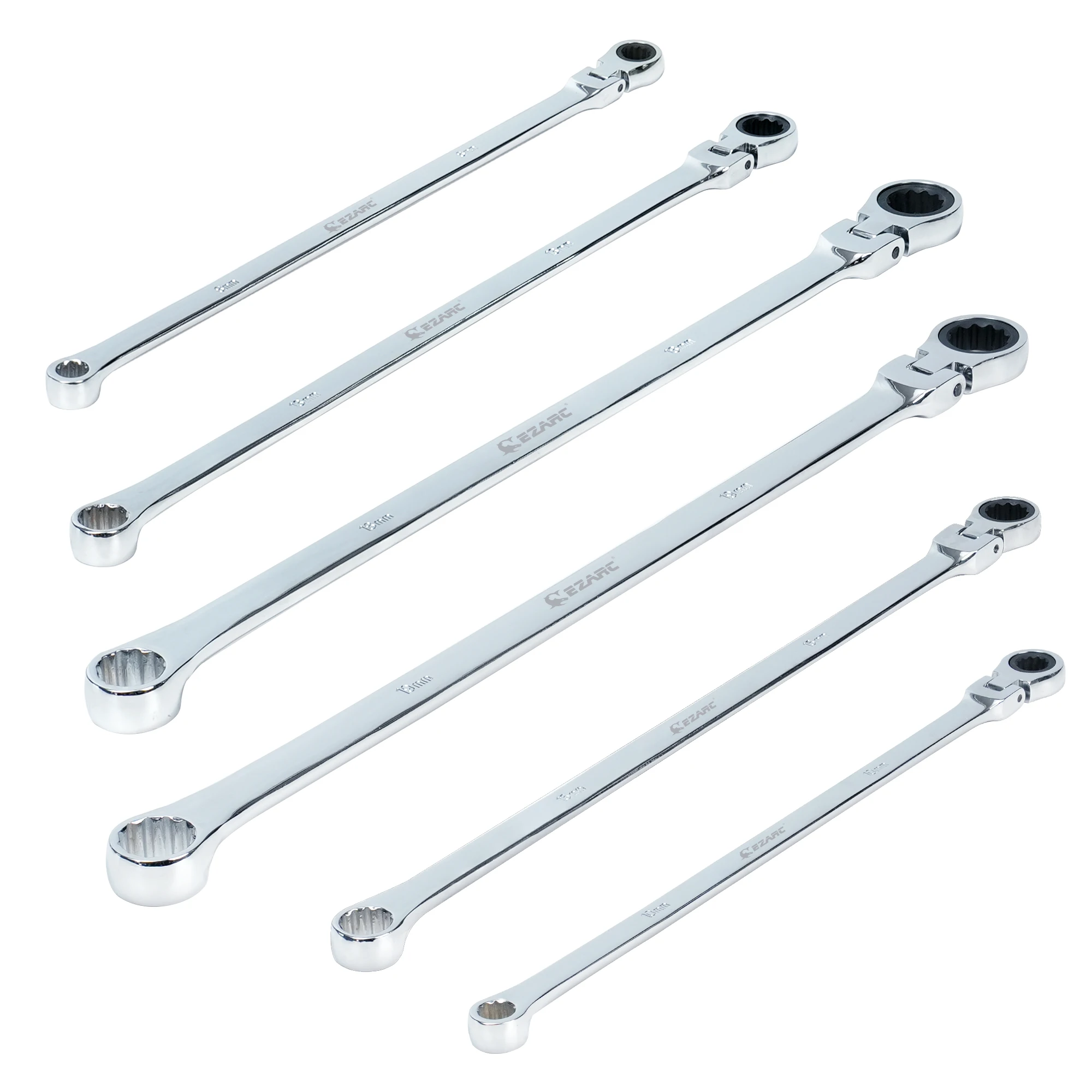 

EZARC Набор регулируемых ключей с трещоткой 6 шт.