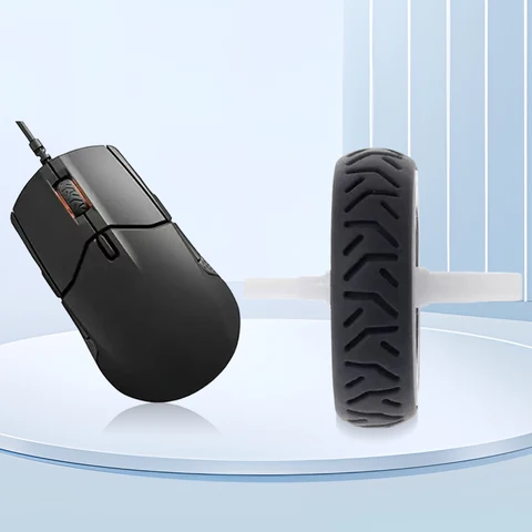 Игровая мышь, колесо прокрутки, шкив, пластиковое колесо для мыши, ремонт, замена для Steelseries Sensei 310/Rival 310, аксессуары