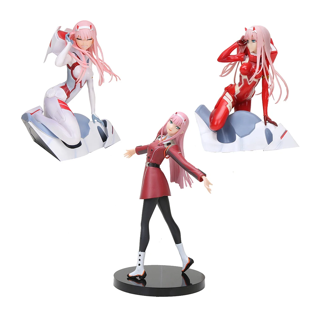 

16-20cm Anime darling in the franxx Figure Zero Two 02 Collection Model Anime Action Figure Toys Adult Collectible Girl Figurine