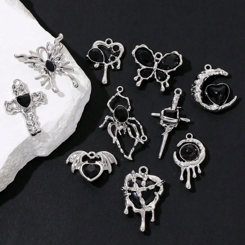 NXQXN набор черных подвесок из цинкового сплава 5 шт