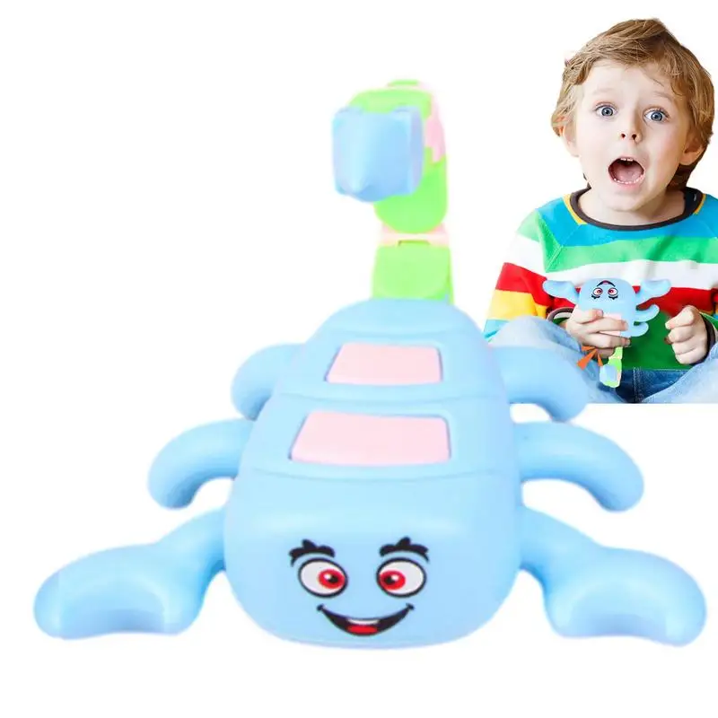 

Игрушка-фиджет Спиннеры в форме скорпиона, брелок для ключей, игрушка-фиджет для пальцев, мягкие треки, игрушки для мальчиков