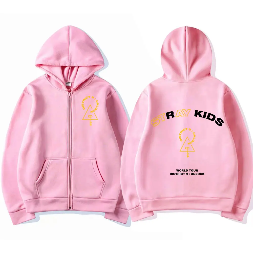 Толстовка на молнии с принтом уличный детский район Повседневный Кардиган