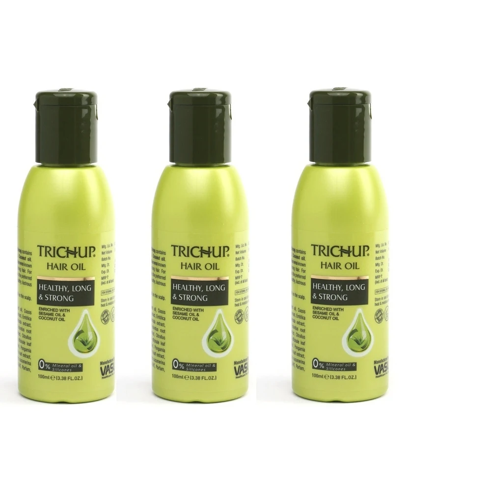 Trichup Vasu масло для волос (Healthy Long & Strong) 3 шт по 100 мл |
