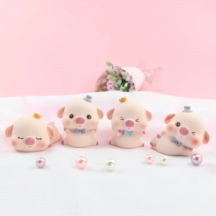 

Indoor Decoration Cute Pet Pig Cute Animal Decoration Can Be Used for Birthday Gift Car Decoration Decoration Cake Decoration