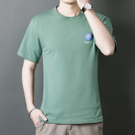

Men's fashion casual short sleeve T-shirt 6258