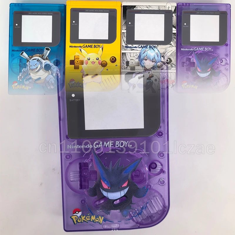 Фото Корпуса для Gameboy Color (GBC) в стиле Pokémon, лимитированная серия, сменные корпуса, аксессуары для игровой периферии, подарки на день рождения для мальчиков №1