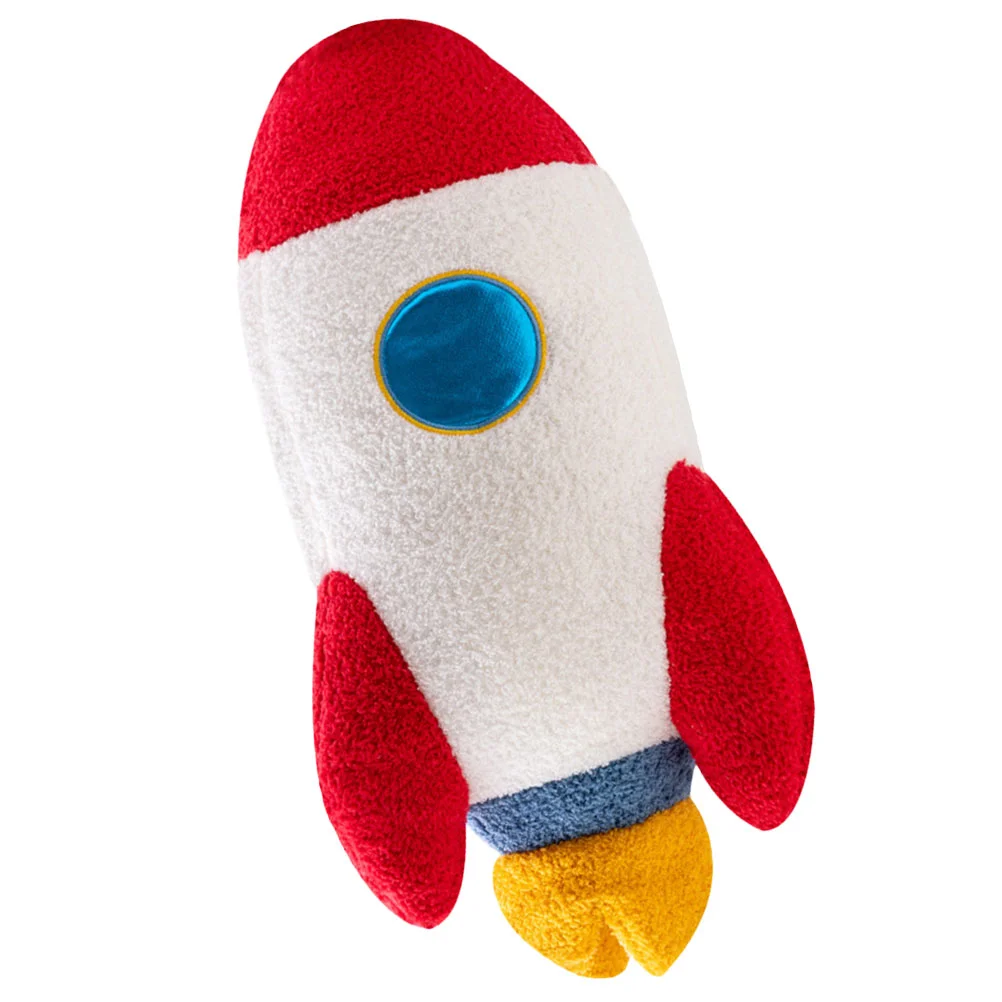

Cute Pillow Flower Toys Decorative Rocket Pp Cotton Hugging Home Office Child Animal Kids