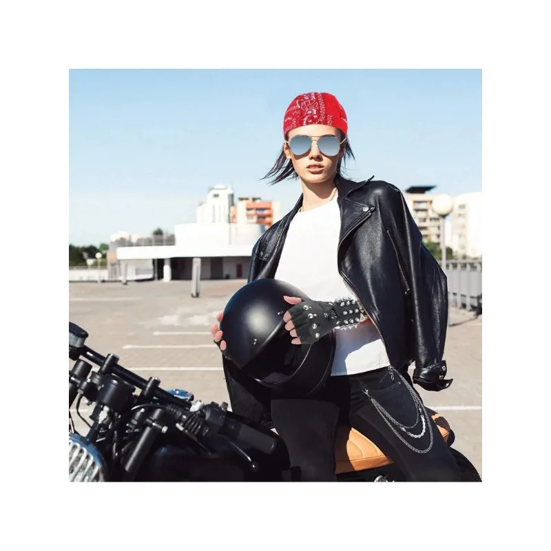 7 шт. 70-х 80-х годов Рокерский костюм Тяжелый металл Парик Мужчины Женщины Хиппи с