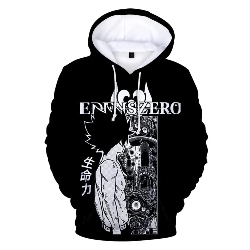 

Новое поступление 2022, худи Edens Zero, Аниме пуловер, модные толстовки, мужская и женская толстовка, уникальная одежда