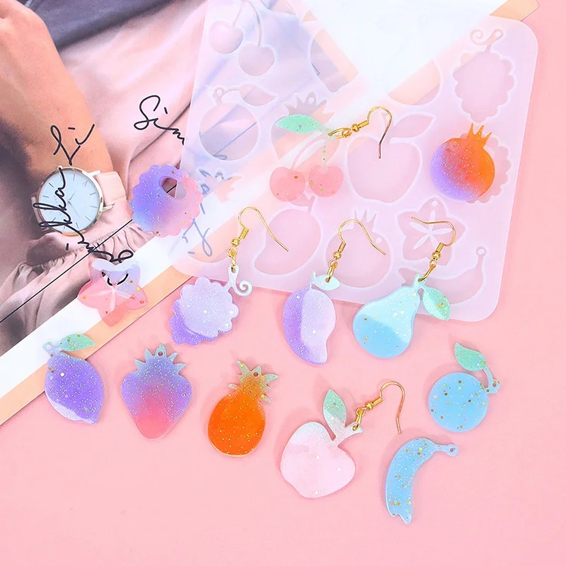 Серьги-подвески сделай сам с отверстием ожерелье брелок искусственные украшения