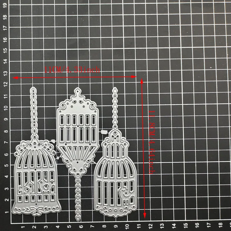 Металлические Вырубные штампы в виде птичьей клетки форма для скрапбукинга