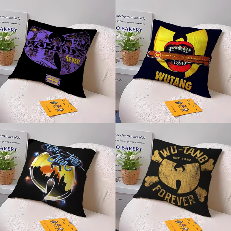 

Pillowcase Wu T-Tang Clan Cushion Cover 45*45 Pilow Cases Sleeping Pillows Fall Decor Decorative Pillowcases Throw Pillow Covers