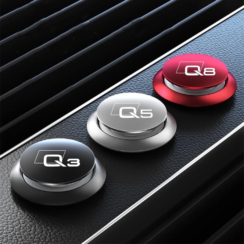 

Car Air Freshener Instrument Aromatherapy Flavor UFO Shape Car Perfume For Audi Quattro Q3 Q5 Q7 Q8 car Accessories