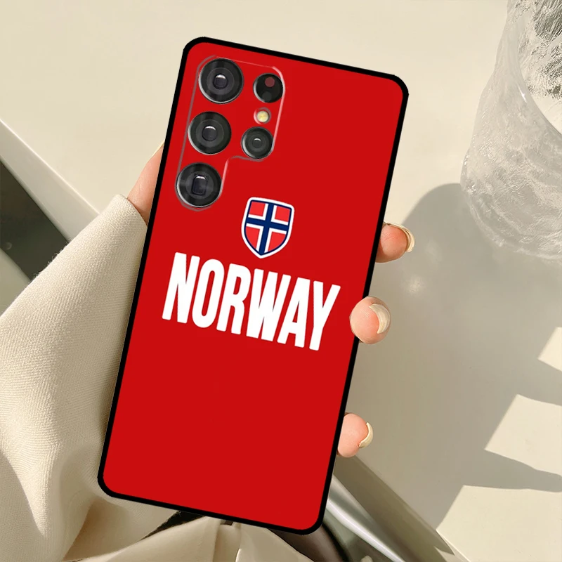 Чехол с флагом Норвегии для телефона Samsung Galaxy S20 FE S21 S22 Ultra Note20 Note10 S8 S9 S10 Plus чехол -