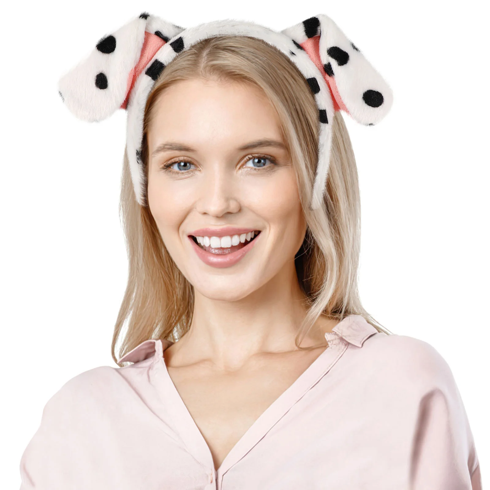 

Puppy Headband Dog Adult Dogs Ear Headbands Themed Birthday Party Supplies Dalmatian Ears Animal Kids