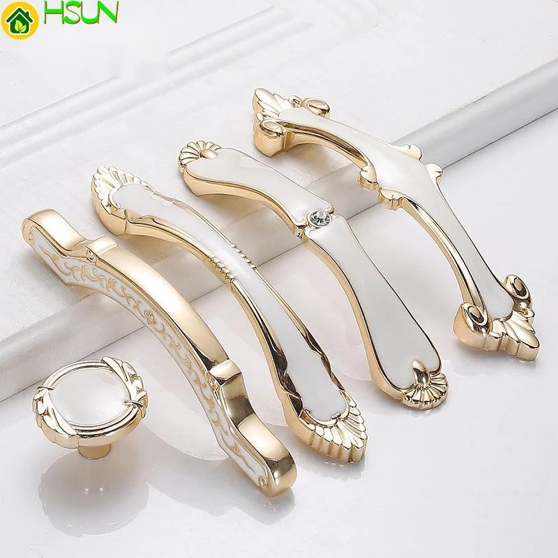 

European solid thickened interior furniture cabinet door handle modern home decoration hardware handle hardware