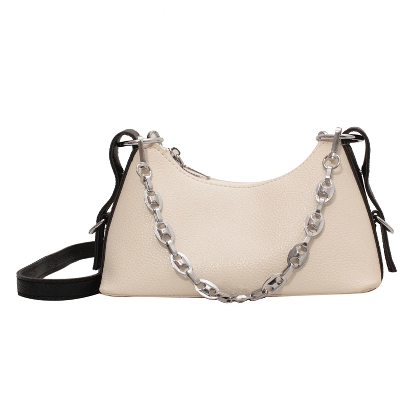 

Новая повседневная модная женская сумка через плечо из искусственной кожи однотонная популярная сумка через плечо классическая сумка-тоут простая женская сумка 2023.