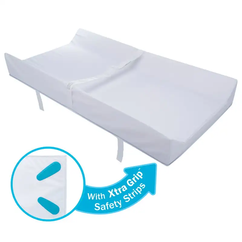 

Grip Changing Pad with Xtra-Grip Strips, Waterproof, White
