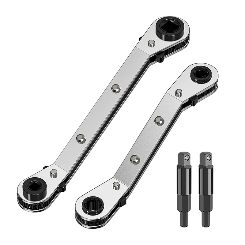 

3/8 Inch 1/4 Inch 5/16 Inch 3/16 Inch Ratchet Wrench AC Ratchet Tool Set For HVAC Equipment Repair