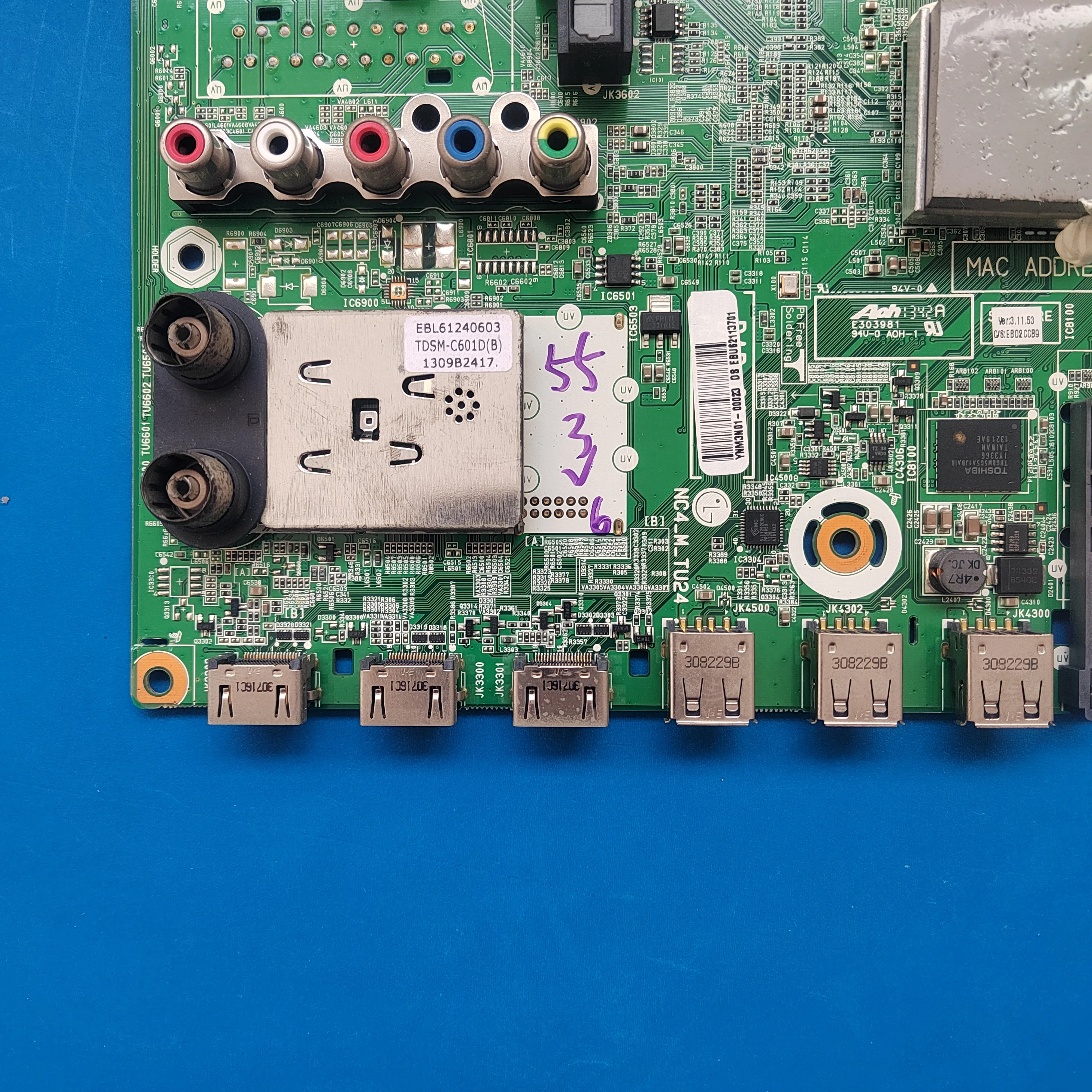 Материнская плата EAX64797004 для LG TV 47LA662V 47LA662V-ZC 55LA6800 42LA667V-ZB