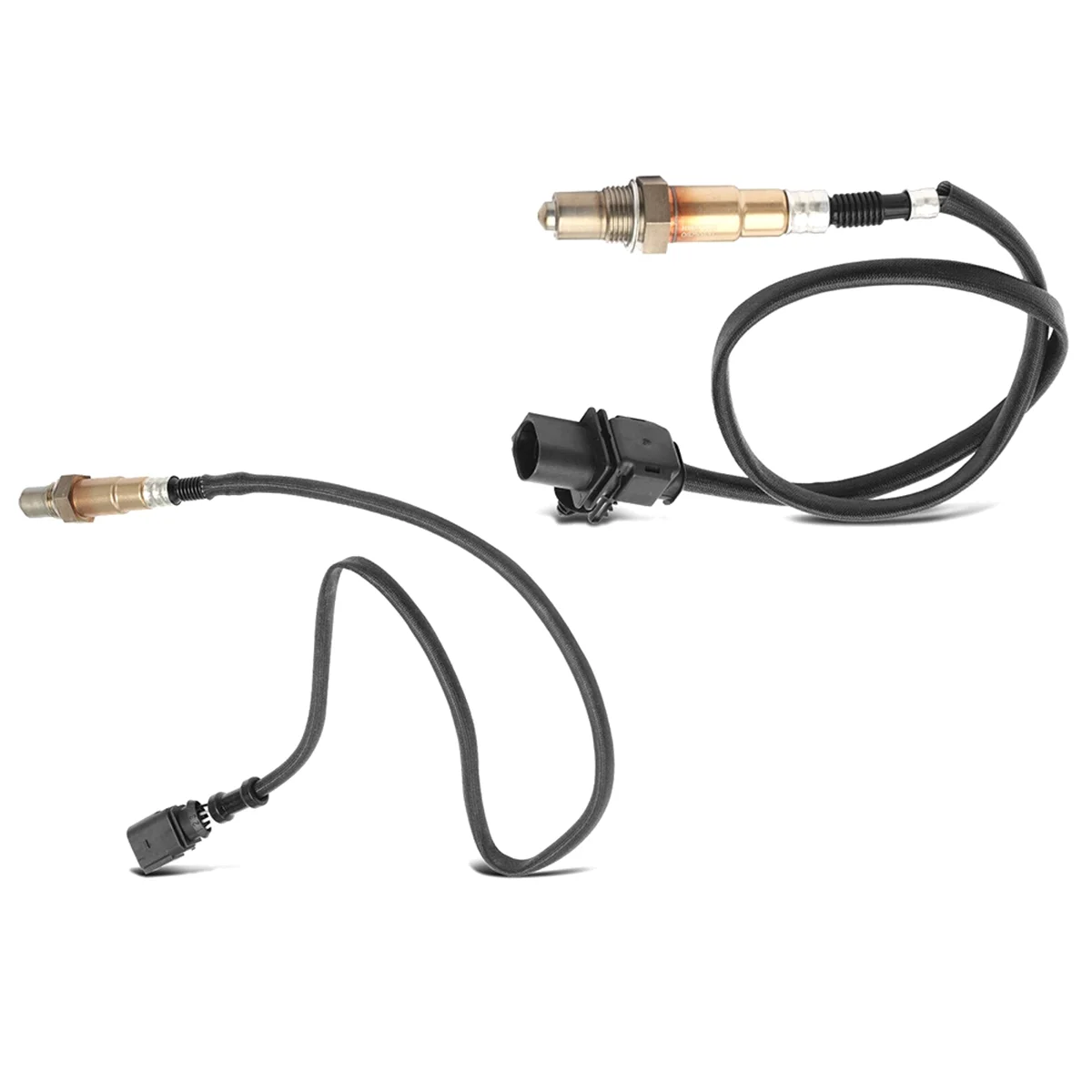 2X потоковый и кислородный датчик O2 для Audi A4 Quattro 2009-2016 Q5 A5 A6 250-24672 250-25040