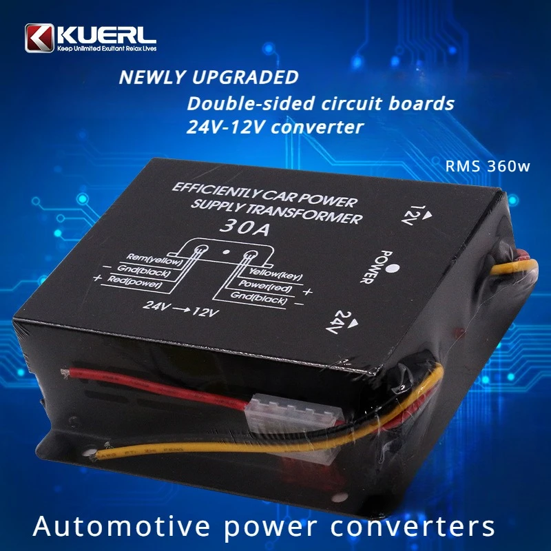 Автомобильные электронные запчасти от 24 В до 12 10 А ~ 30 модифицированный