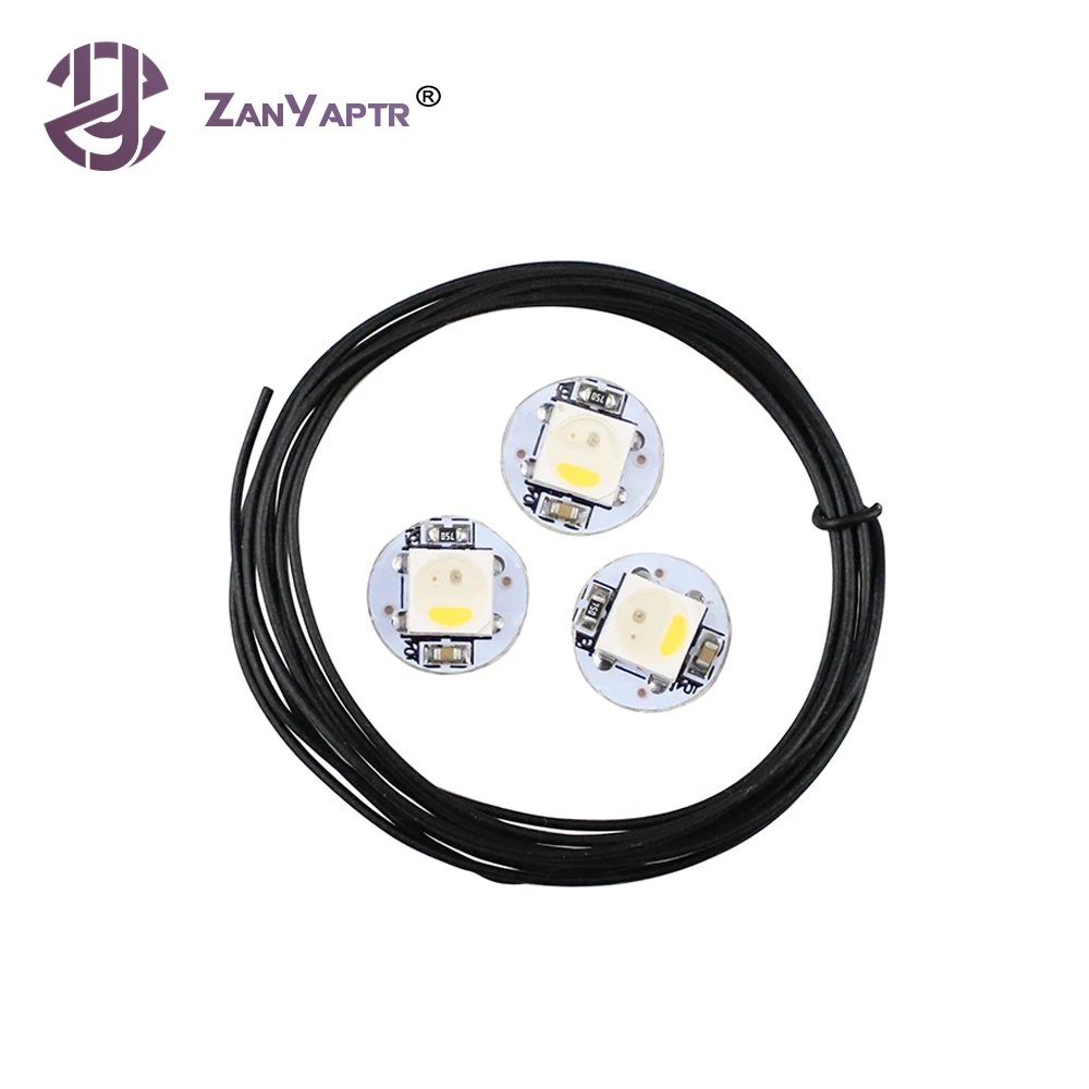 Мини-печатная плата NeoPixel RGBW, 1 м, 30AWG, кабели из ПТФЭ для Voron 2,4 Voron Trident stealthburn, экструдер для 3D-принтера