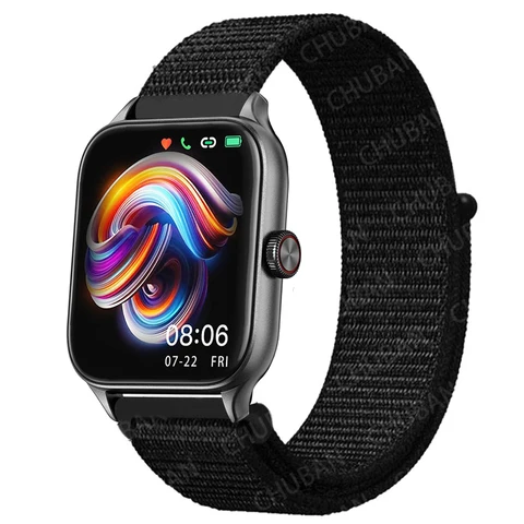 Banda de loop de nylon de 20 mm 22mm para Amazfit GTS4/2/3/3Pro/2e/GTS2 mini/gtr 4 42mm/47mm/gtr2/2e/stratos cintilão