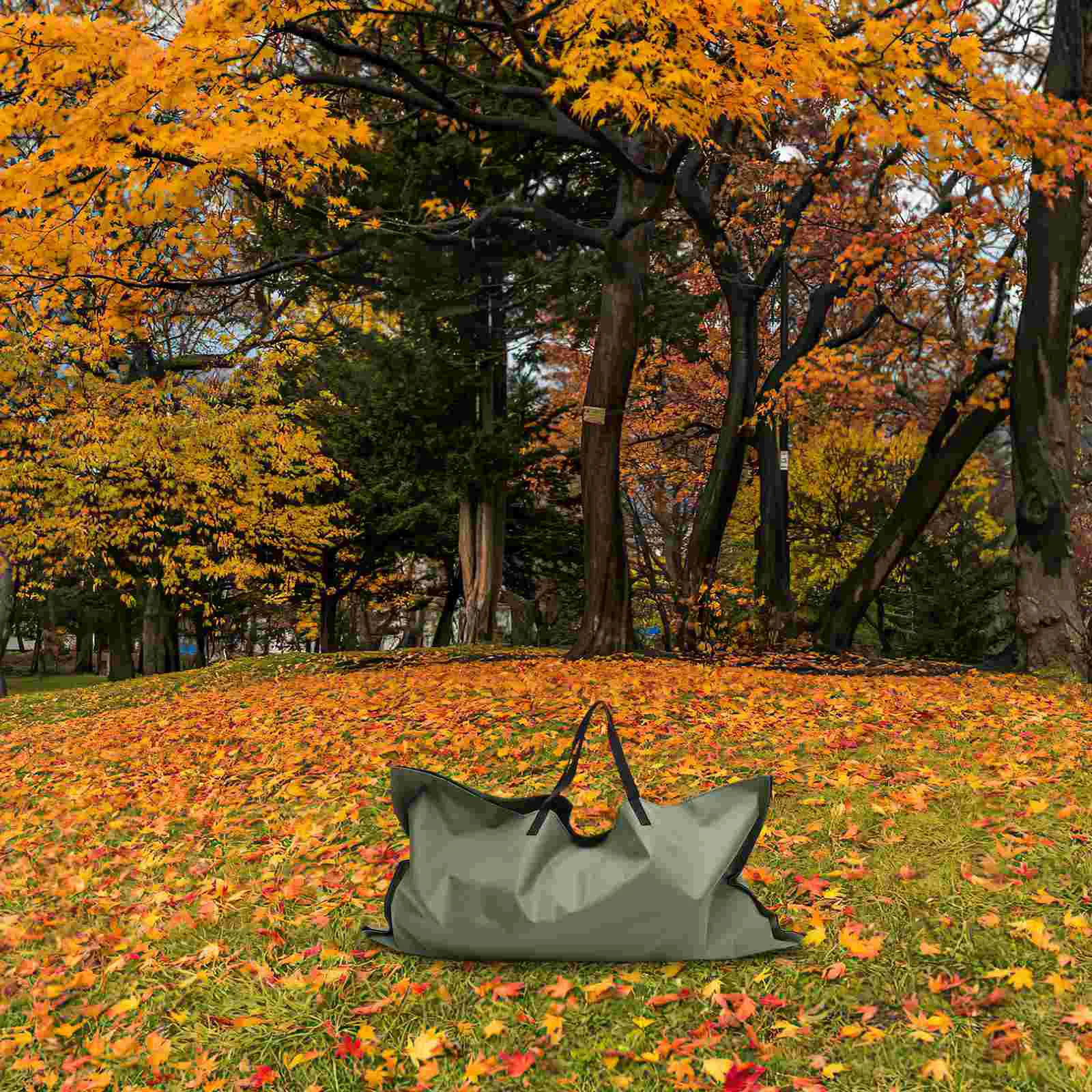 

Leaf Bags Yard Waste Trash Pouch Collapsible Garden Oxford Cloth Nut Collector Your Gardening Planting