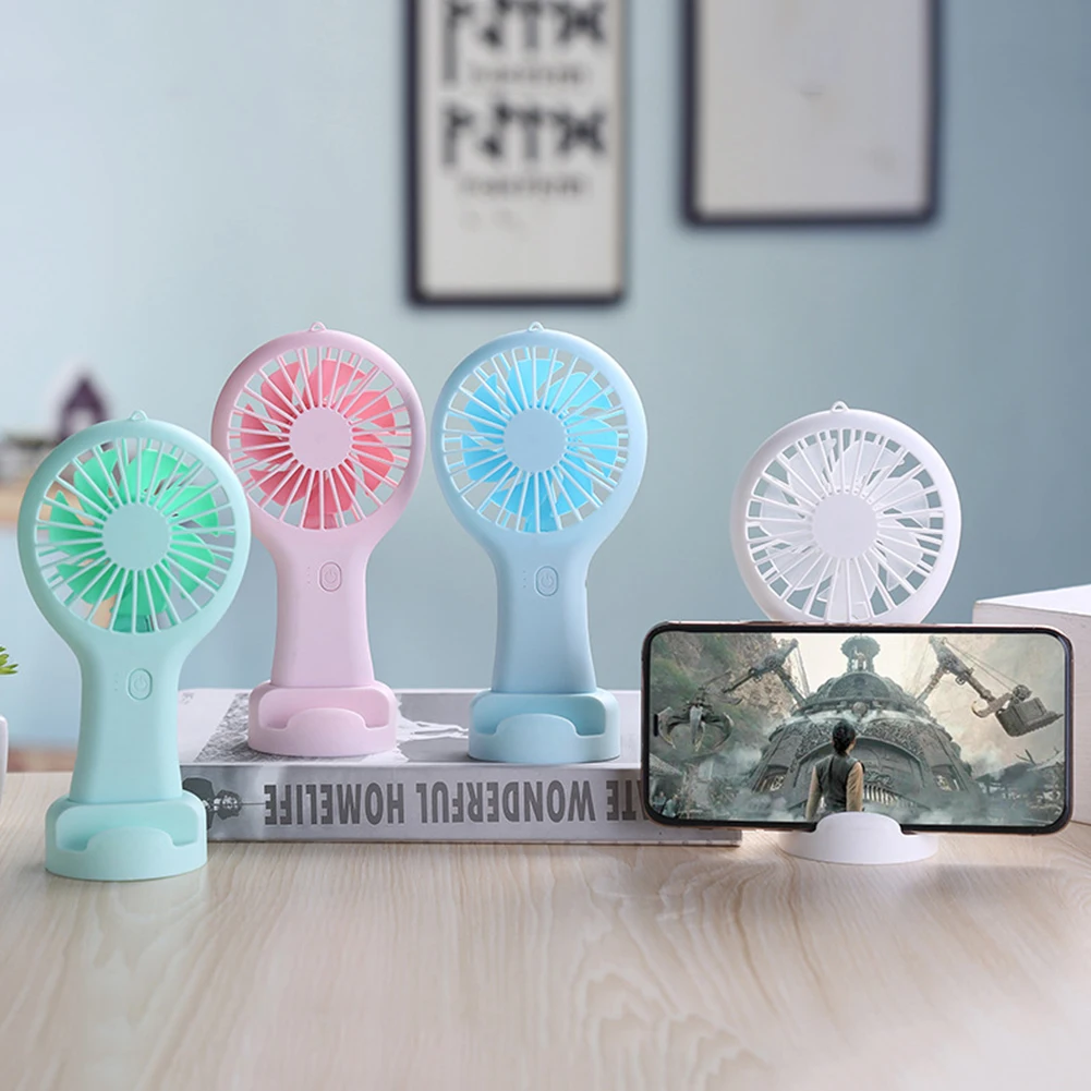 

Portable Handheld Fan Air Cooling Fan USB Rechargeable Desktop Ventilation Fan For Travel Outdoor Cooler Fan